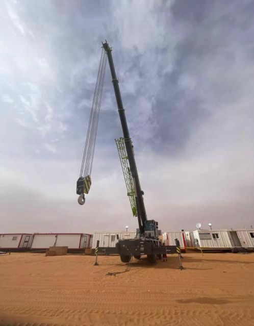 Well completion crane - رافعة إكمال الآبار